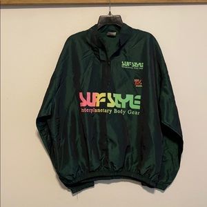 Surf style windbreaker